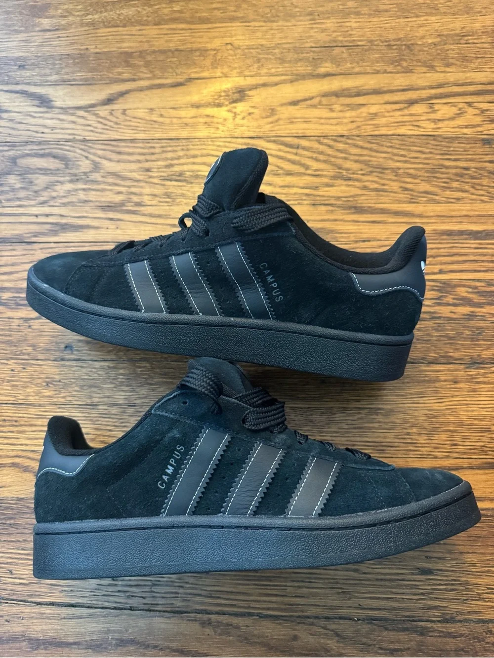 Adidas Campus 00s Men's Athletic Sneakers Running Trainers New Size 9.5 Black